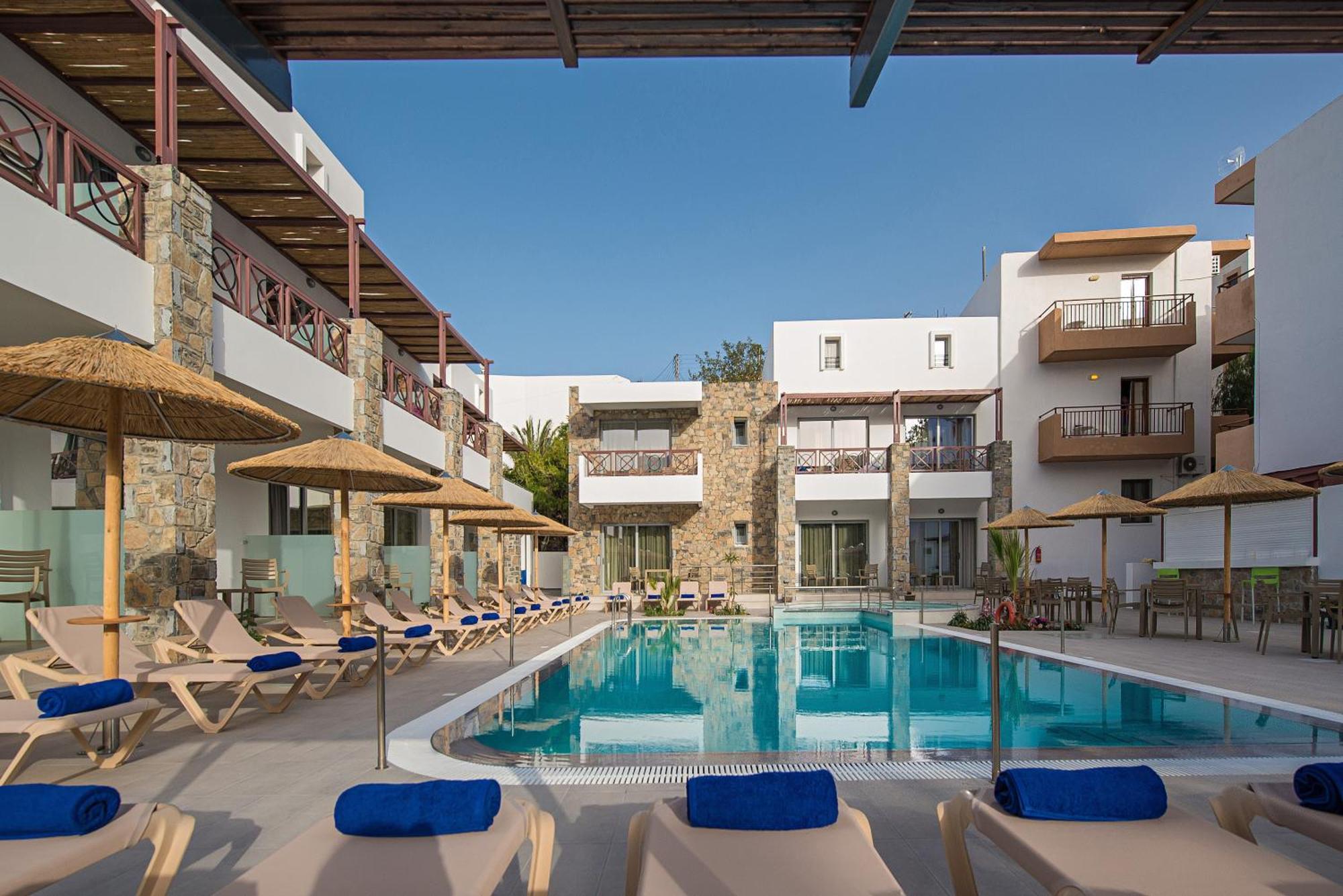 South Coast Hotel Makrýgialos Exteriör bild